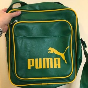 Vintage Puma satchel shoulder bag